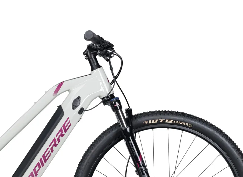 Lapierre Overvolt HT 5.4 Mix Step-Through Electric Mountain Bike Grey/Raspberry-1